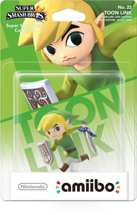 Amiibo Nintendo Amiibo Figuuri Toon Link ryhmässä KODINELEKTRONIIKKA / Pelikonsolit & Tarvikkeet / Nintendo Switch / Tarvikkeet @ TP E-commerce Nordic AB (C87985)