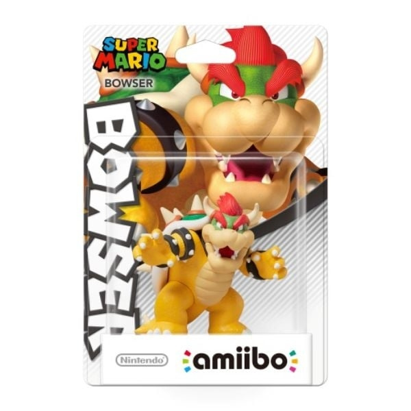 Nintendo Amiibo hahmo Bowser (Super Mario Bros. Collection) ryhmässä KODINELEKTRONIIKKA / Pelikonsolit & Tarvikkeet / Nintendo Switch / Tarvikkeet @ TP E-commerce Nordic AB (C87997)