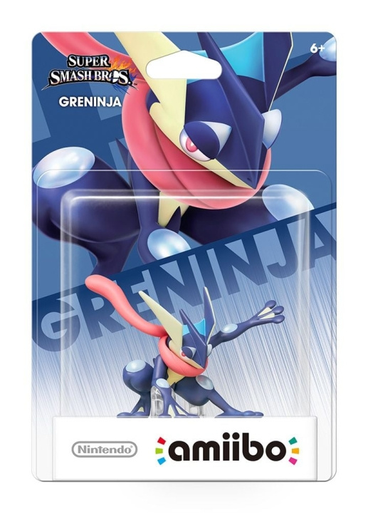 Nintendo Amiibo hahmo Greninja ryhmässä KODINELEKTRONIIKKA / Pelikonsolit & Tarvikkeet / Nintendo Switch / Tarvikkeet @ TP E-commerce Nordic AB (C87999)