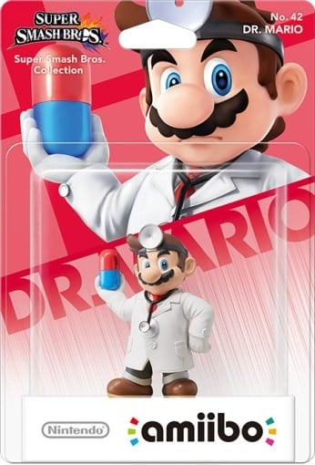 Nintendo Amiibo-figuuri Dr. Mario ryhmässä KODINELEKTRONIIKKA / Pelikonsolit & Tarvikkeet / Nintendo Switch / Tarvikkeet @ TP E-commerce Nordic AB (C88003)