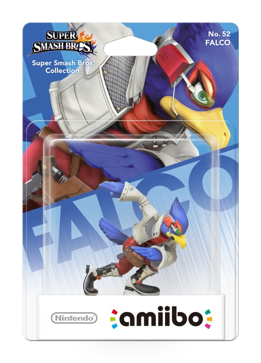 Nintendo Amiibo-figuuri Falco ryhmässä KODINELEKTRONIIKKA / Pelikonsolit & Tarvikkeet / Nintendo Switch / Tarvikkeet @ TP E-commerce Nordic AB (C88012)