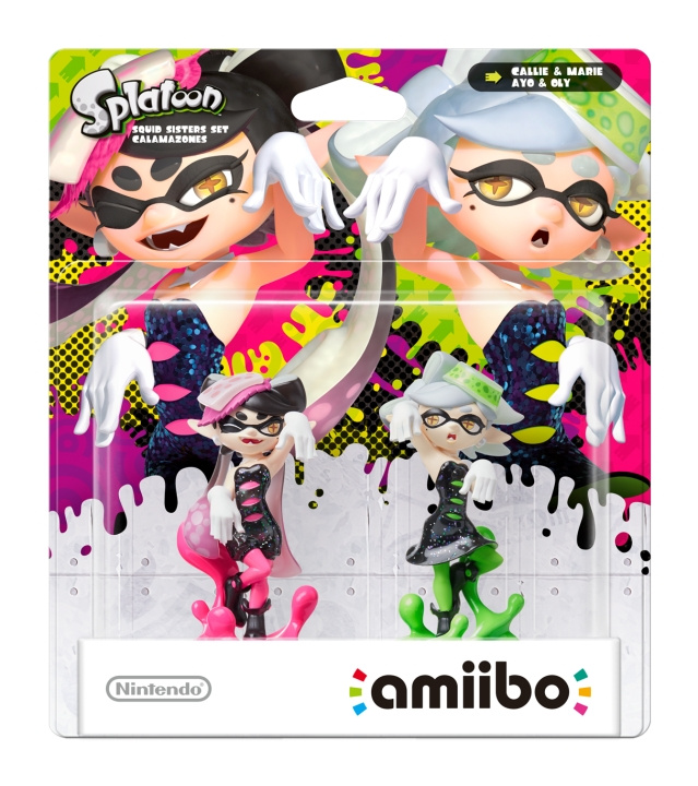Nintendo Amiibo hahmo - Callie & Marie (2Pack)(Splatoon Collection) ryhmässä KODINELEKTRONIIKKA / Pelikonsolit & Tarvikkeet / Nintendo Switch / Tarvikkeet @ TP E-commerce Nordic AB (C88020)