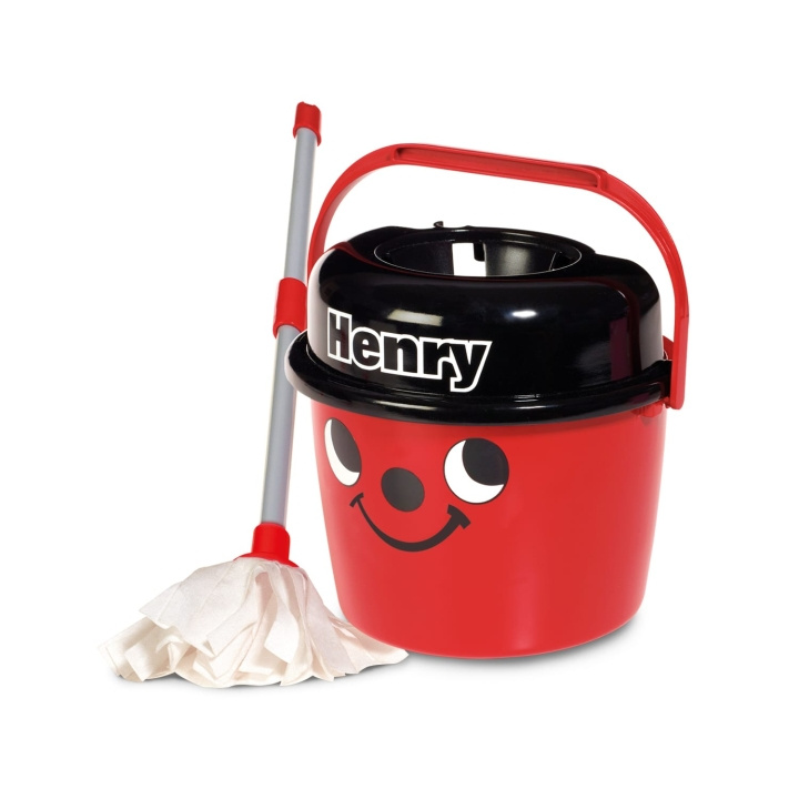 Casdon Moppi ja ämpäri - Henry (I-65650) ryhmässä LELUT, TUOTTEET LAPSILLE JA VAUVOILLE / Leikkikalut, Askartelu &Pelit / Pieni koti ja roolileikki @ TP E-commerce Nordic AB (C88630)