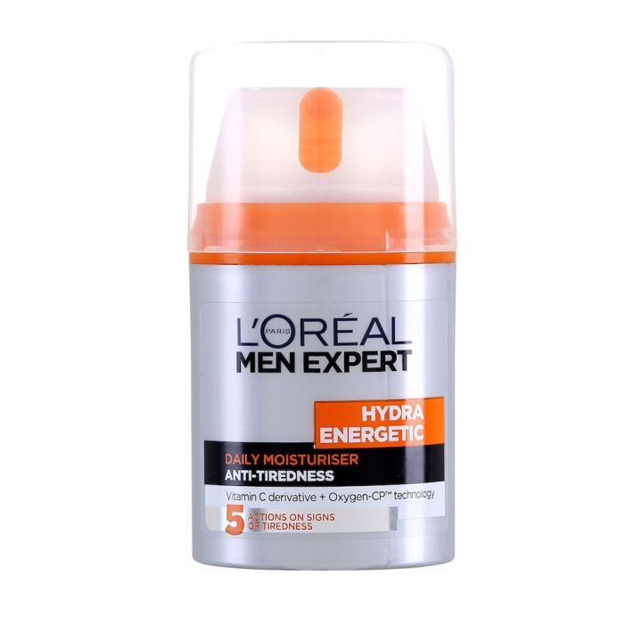 L\'Oréal Men Expert Hydra Energetic Pump - Kasvovoide 50 ml ryhmässä KAUNEUS JA TERVEYS / Ihonhoito / Kasvot / Päivävoide @ TP E-commerce Nordic AB (C89074)