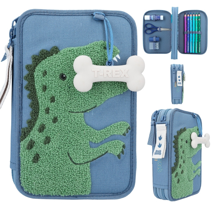 Dino World MINI - Kynäkotelo - (0412307) ryhmässä LELUT, TUOTTEET LAPSILLE JA VAUVOILLE / Leikkikalut, Askartelu &Pelit / Penaali @ TP E-commerce Nordic AB (C90166)