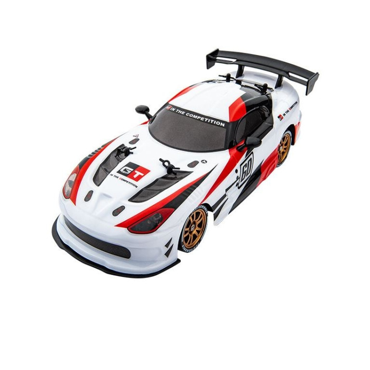 JJRC - Kauko-ohjattava Drift Car 2 pyöräsarjalla - Valkoinen ryhmässä LELUT, TUOTTEET LAPSILLE JA VAUVOILLE / Radio-ohjattava / Radio-ohjattavat autot @ TP E-commerce Nordic AB (C90636)
