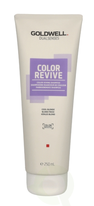 Goldwell Dualsenses Color Revive Color Giving Shampoo 250 ml Cool Blonde ryhmässä KAUNEUS JA TERVEYS / Hiukset &Stailaus / Hiustenhoito / Shampoo @ TP E-commerce Nordic AB (C90818)