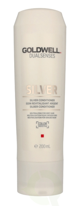 Goldwell Dualsenses Silver Conditioner 200 ml ryhmässä KAUNEUS JA TERVEYS / Hiukset &Stailaus / Hiustenhoito / Hoitoaine @ TP E-commerce Nordic AB (C90820)