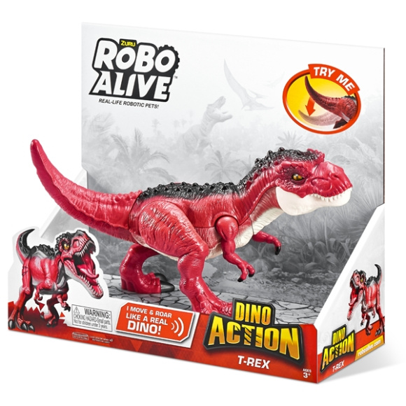 Roboalive Robo Alive - Dino toiminta S1 - T-Rex (7171) ryhmässä LELUT, TUOTTEET LAPSILLE JA VAUVOILLE / Leikkikalut, Askartelu &Pelit / Figuurit, miniatyyrit ja tarvikkeet @ TP E-commerce Nordic AB (C91201)