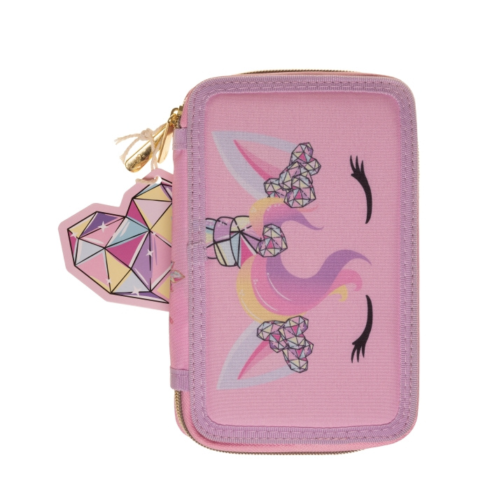 Unicorn Gems Täytetty kaksikerroksinen kynäkotelo (092308516) ryhmässä LELUT, TUOTTEET LAPSILLE JA VAUVOILLE / Leikkikalut, Askartelu &Pelit / Penaali @ TP E-commerce Nordic AB (C91573)