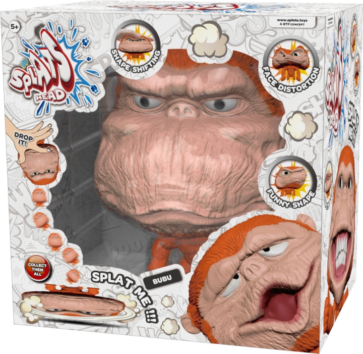 Splats Head Maxi Bubu apina (50176) ryhmässä LELUT, TUOTTEET LAPSILLE JA VAUVOILLE / Leikkikalut, Askartelu &Pelit / Figuurit, miniatyyrit ja tarvikkeet @ TP E-commerce Nordic AB (C91886)