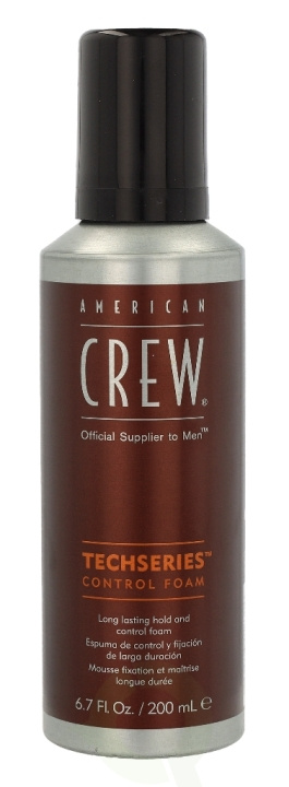 American Crew Techseries Control Foam 200 ml ryhmässä KAUNEUS JA TERVEYS / Hiukset &Stailaus / Hiusten stailaus / Hiusten muotoiluvaahto @ TP E-commerce Nordic AB (C92295)