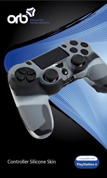 ORB Playstation 4 - Silicon Skin Camo (ORB) ryhmässä KODINELEKTRONIIKKA / Pelikonsolit & Tarvikkeet / Sony PlayStation 4 / Tarvikkeet @ TP E-commerce Nordic AB (C92407)