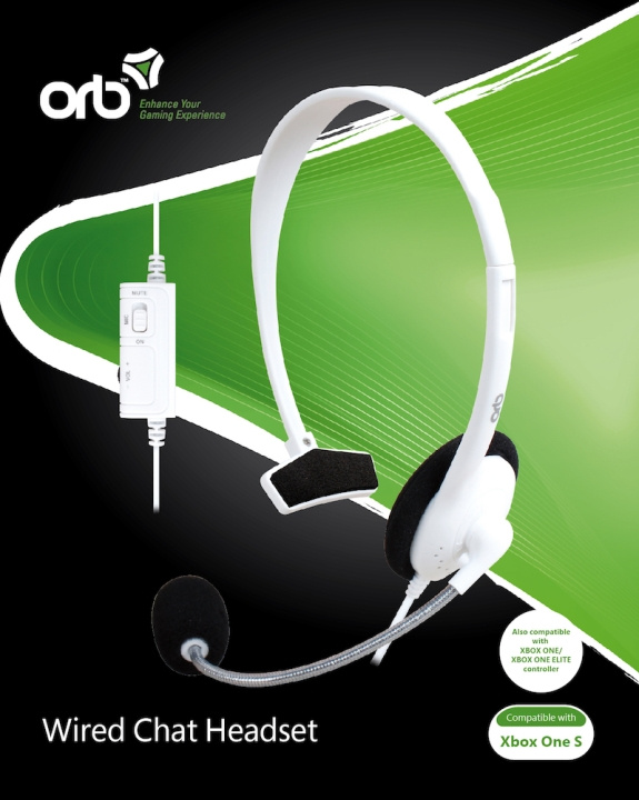 ORB Langalliset chat-kuulokkeet - Xboxone S:lle ryhmässä KODINELEKTRONIIKKA / Pelikonsolit & Tarvikkeet / Xbox One / Tarvikkeet @ TP E-commerce Nordic AB (C92411)
