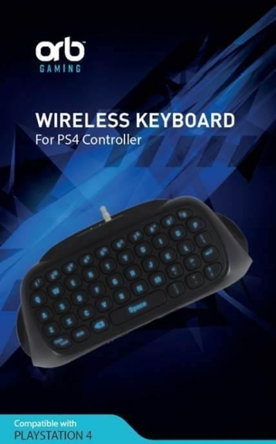 ORB Playstation 4 -ohjaimen näppäimistö Blue Blacklit (sininen) ryhmässä KODINELEKTRONIIKKA / Pelikonsolit & Tarvikkeet / Sony PlayStation 4 / Tarvikkeet @ TP E-commerce Nordic AB (C92416)