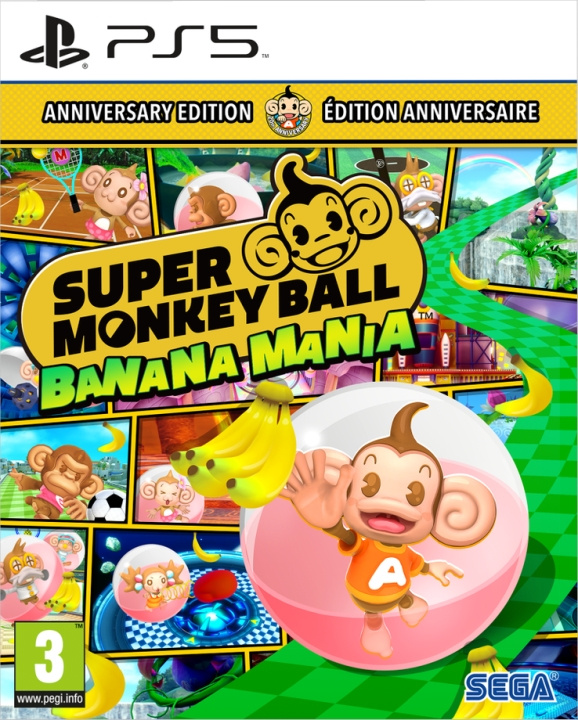 Sega Super Monkey Ball Banana Mania ryhmässä KODINELEKTRONIIKKA / Pelikonsolit & Tarvikkeet / Sony PlayStation 5 / Peli @ TP E-commerce Nordic AB (C92489)