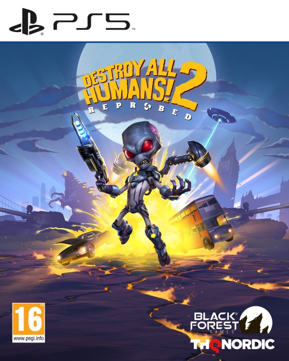 THQ Destroy All Humans! 2 - Reprobed ryhmässä KODINELEKTRONIIKKA / Pelikonsolit & Tarvikkeet / Sony PlayStation 5 / Peli @ TP E-commerce Nordic AB (C92583)