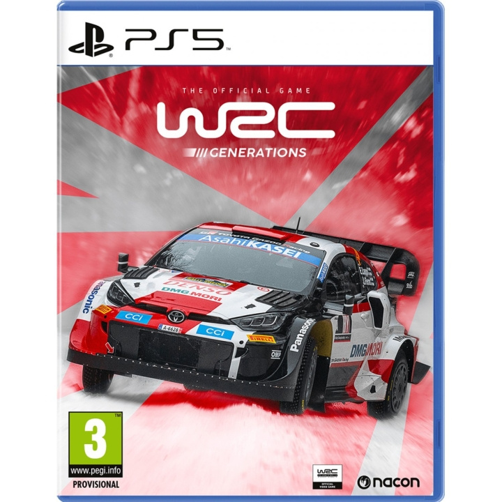 NACON WRC-sukupolvet ryhmässä KODINELEKTRONIIKKA / Pelikonsolit & Tarvikkeet / Sony PlayStation 5 / Peli @ TP E-commerce Nordic AB (C92586)