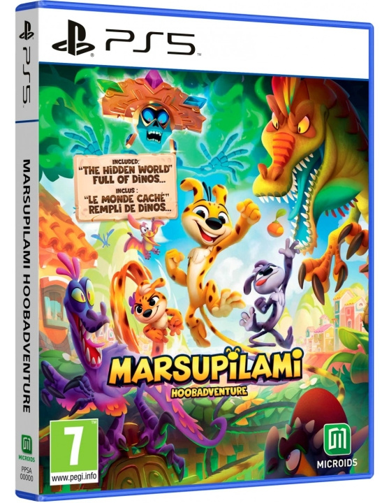 Microids Marsupilami: Hoobadventure ryhmässä KODINELEKTRONIIKKA / Pelikonsolit & Tarvikkeet / Sony PlayStation 5 / Peli @ TP E-commerce Nordic AB (C92650)
