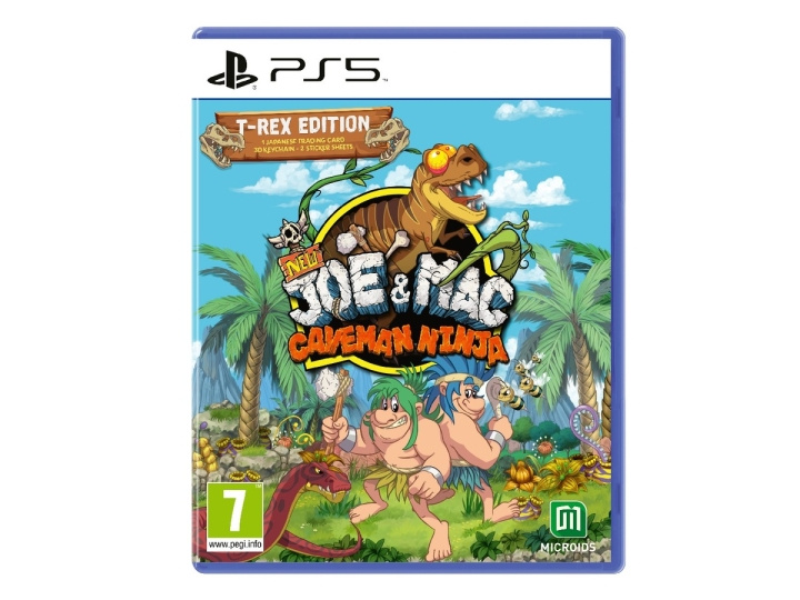 Microids New Joe & Mac: Caveman Ninja (Limited Edition) ryhmässä KODINELEKTRONIIKKA / Pelikonsolit & Tarvikkeet / Sony PlayStation 5 / Peli @ TP E-commerce Nordic AB (C92654)