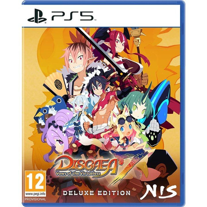 NIS America Disgaea 7: Vows of the Virtueless (Deluxe Edition) ryhmässä KODINELEKTRONIIKKA / Pelikonsolit & Tarvikkeet / Sony PlayStation 5 / Peli @ TP E-commerce Nordic AB (C92703)