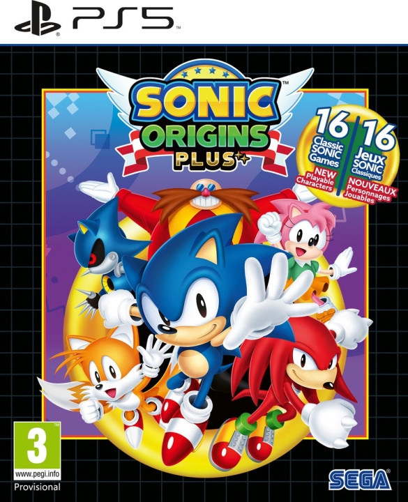 Sega Sonic Origins Plus ryhmässä KODINELEKTRONIIKKA / Pelikonsolit & Tarvikkeet / Sony PlayStation 5 / Peli @ TP E-commerce Nordic AB (C92889)