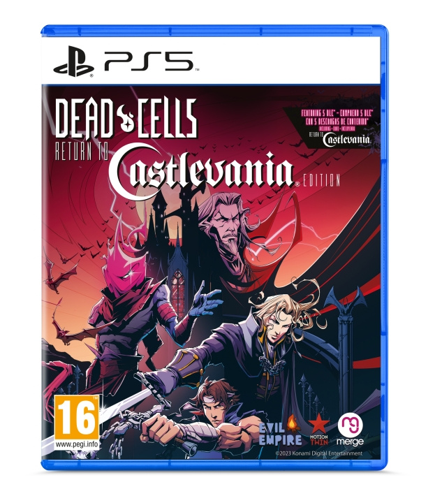 Mergegames Dead Cells - Return to Castlevania Edition ryhmässä KODINELEKTRONIIKKA / Pelikonsolit & Tarvikkeet / Sony PlayStation 5 / Peli @ TP E-commerce Nordic AB (C92901)