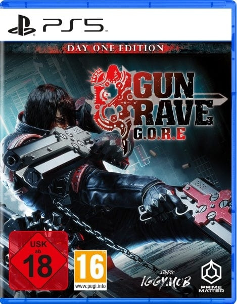 Prime Matter Gungrave G.O.R.E (Day One Edition) ryhmässä KODINELEKTRONIIKKA / Pelikonsolit & Tarvikkeet / Sony PlayStation 5 / Peli @ TP E-commerce Nordic AB (C93056)