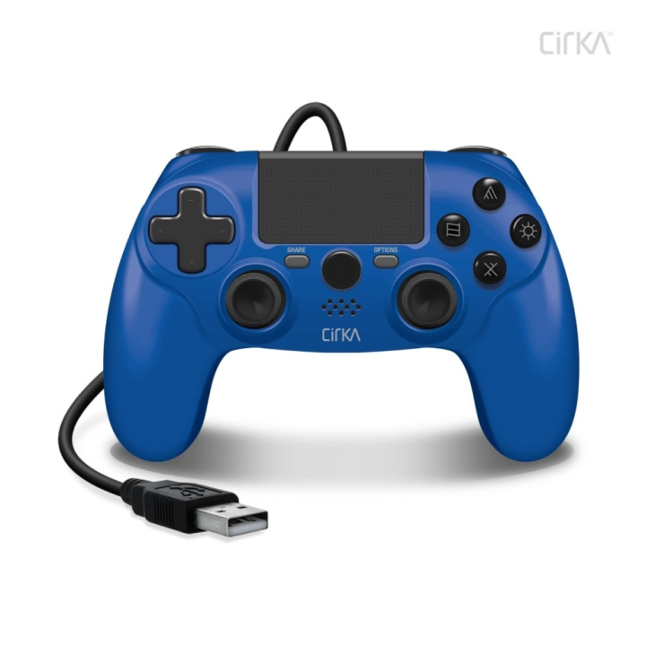 Hyperkin Nuforce langallinen ohjain PS4/ PC/ Mac (sininen) ryhmässä KODINELEKTRONIIKKA / Pelikonsolit & Tarvikkeet / Sony PlayStation 4 / Tarvikkeet @ TP E-commerce Nordic AB (C93089)