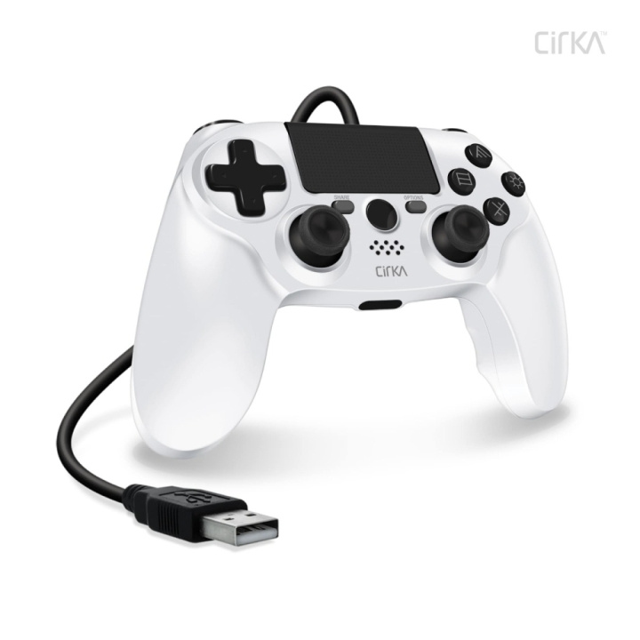 Hyperkin Nuforce langallinen ohjain PS4/ PC/ Mac (valkoinen) ryhmässä KODINELEKTRONIIKKA / Pelikonsolit & Tarvikkeet / Sony PlayStation 4 / Tarvikkeet @ TP E-commerce Nordic AB (C93090)