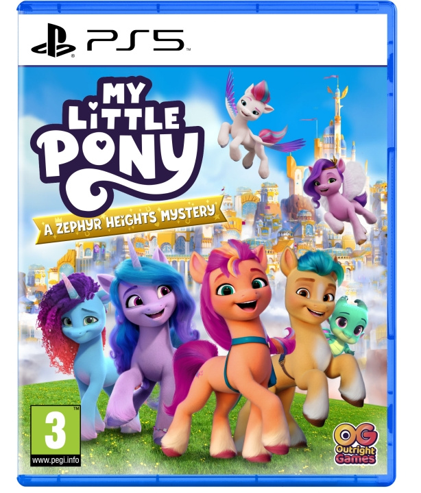 Outright Games My Little Pony: Zephyr Heightsin mysteeri ryhmässä KODINELEKTRONIIKKA / Pelikonsolit & Tarvikkeet / Sony PlayStation 5 / Peli @ TP E-commerce Nordic AB (C93162)