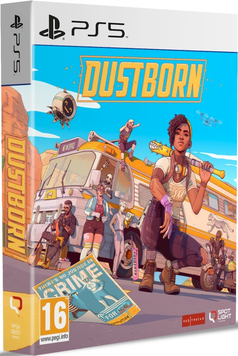 Quantic Dream Dustborn (Deluxe Edition) ryhmässä KODINELEKTRONIIKKA / Pelikonsolit & Tarvikkeet / Sony PlayStation 5 / Peli @ TP E-commerce Nordic AB (C93173)