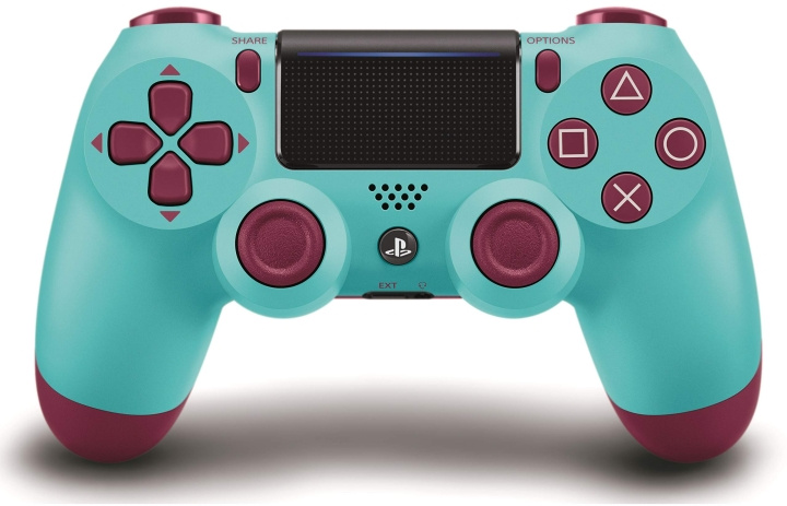 Sony Langaton Dualshock-ohjain PS4 - Berry Blue v2 - OEM-ohjain ryhmässä KODINELEKTRONIIKKA / Pelikonsolit & Tarvikkeet / Sony PlayStation 4 / Tarvikkeet @ TP E-commerce Nordic AB (C93174)