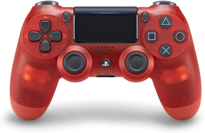 Sony Langaton Dualshock-ohjain PS4 - Läpikuultava punainen - OEM-ohjain ryhmässä KODINELEKTRONIIKKA / Pelikonsolit & Tarvikkeet / Sony PlayStation 4 / Tarvikkeet @ TP E-commerce Nordic AB (C93175)