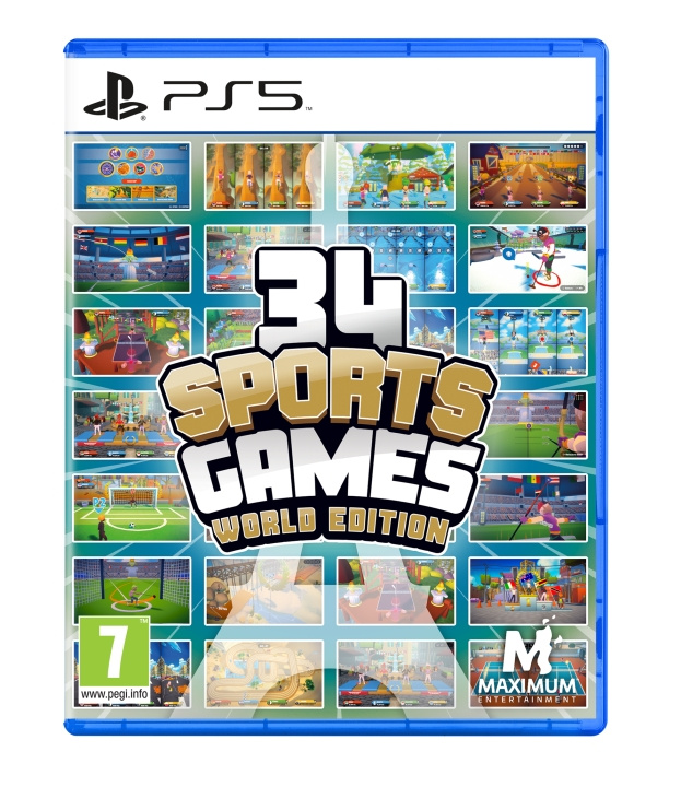 Maximum Games 34 Sports Games – World Edition ryhmässä KODINELEKTRONIIKKA / Pelikonsolit & Tarvikkeet / Sony PlayStation 5 / Peli @ TP E-commerce Nordic AB (C93182)