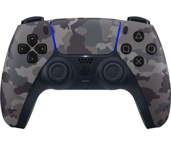 Sony Playstation 5 Dualsense -ohjain harmaa Camo ryhmässä KODINELEKTRONIIKKA / Pelikonsolit & Tarvikkeet / Sony PlayStation 5 / Tarvikkeet @ TP E-commerce Nordic AB (C93277)