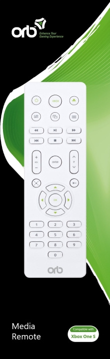 ORB Media Remote - Xboxone S:lle ryhmässä KODINELEKTRONIIKKA / Pelikonsolit & Tarvikkeet / Xbox One / Tarvikkeet @ TP E-commerce Nordic AB (C93285)