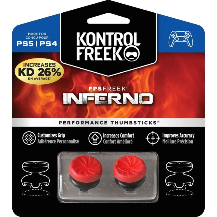 KontrolFreek FPS Freek Inferno - PS5/PS4 (4 piikkiä) ryhmässä KODINELEKTRONIIKKA / Pelikonsolit & Tarvikkeet / Sony PlayStation 5 / Tarvikkeet @ TP E-commerce Nordic AB (C93307)