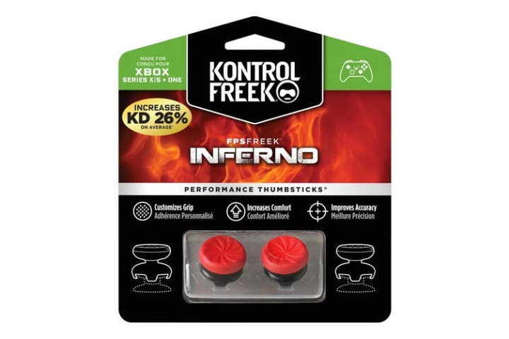 KontrolFreek FPS Freek Inferno - XBX/XB1 (4 piikkiä) ryhmässä KODINELEKTRONIIKKA / Pelikonsolit & Tarvikkeet / Xbox Series X / Tarvikkeet @ TP E-commerce Nordic AB (C93308)