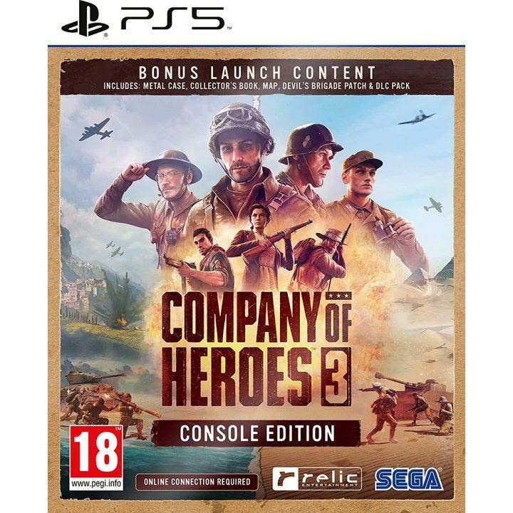 Sega Company of Heroes 3 (Launch Edition) ryhmässä KODINELEKTRONIIKKA / Pelikonsolit & Tarvikkeet / Sony PlayStation 5 / Peli @ TP E-commerce Nordic AB (C93367)