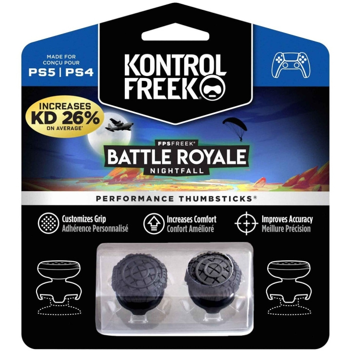KontrolFreek FPS Freek Nightfall - PS5/PS4 (4 Prong) ryhmässä KODINELEKTRONIIKKA / Pelikonsolit & Tarvikkeet / Sony PlayStation 5 / Tarvikkeet @ TP E-commerce Nordic AB (C93404)