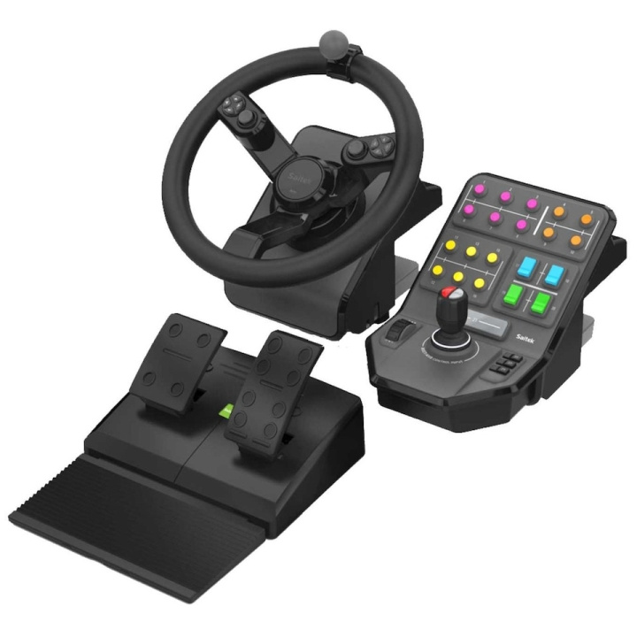 Logitech G Saitek Farming Simulator -ohjain ryhmässä TIETOKOONET & TARVIKKEET / GAMING / Ohjauspyörät ja joystickit @ TP E-commerce Nordic AB (C93420)
