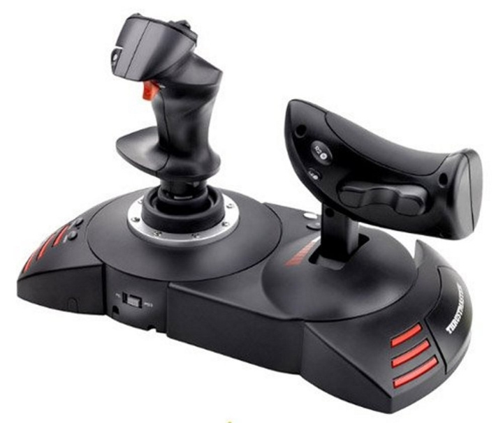 ThrustMaster T-Flight Hotas X ( PC - PS3) ryhmässä TIETOKOONET & TARVIKKEET / GAMING / Ohjauspyörät ja joystickit @ TP E-commerce Nordic AB (C93558)