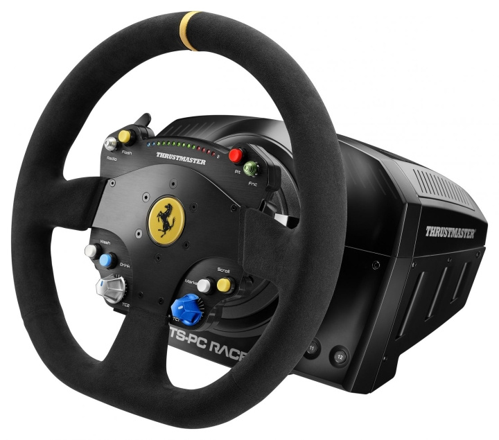 ThrustMaster TS-PC Racer Ferrari 488 Challenge Edition Ferrari 488 Challenge Edition ryhmässä TIETOKOONET & TARVIKKEET / GAMING / Ohjauspyörät ja joystickit @ TP E-commerce Nordic AB (C93571)