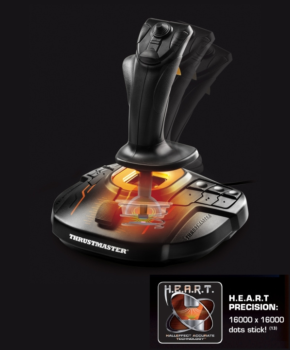 ThrustMaster T.16000M Joystick (vihreä) ryhmässä TIETOKOONET & TARVIKKEET / GAMING / Ohjauspyörät ja joystickit @ TP E-commerce Nordic AB (C93572)