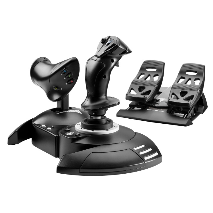ThrustMaster T-Flight Full Kit X ryhmässä TIETOKOONET & TARVIKKEET / GAMING / Ohjauspyörät ja joystickit @ TP E-commerce Nordic AB (C93694)