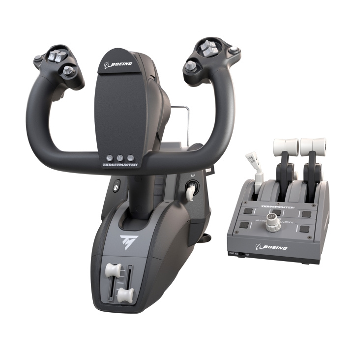 ThrustMaster TCA Yoke Pack Boeing Edition Xboxille ja PC:lle ryhmässä TIETOKOONET & TARVIKKEET / GAMING / Ohjauspyörät ja joystickit @ TP E-commerce Nordic AB (C93695)
