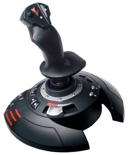 ThrustMaster T Flight Stick X PC:lle ja PS3:lle ryhmässä TIETOKOONET & TARVIKKEET / GAMING / Ohjauspyörät ja joystickit @ TP E-commerce Nordic AB (C94440)