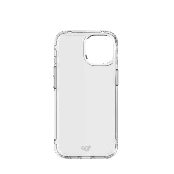 Tech21 Evo Clear iPhone 15 Clear ryhmässä ÄLYPUHELIMET JA TABLETIT / Puhelimen suojakotelo / Apple / iPhone 15 @ TP E-commerce Nordic AB (C94525)