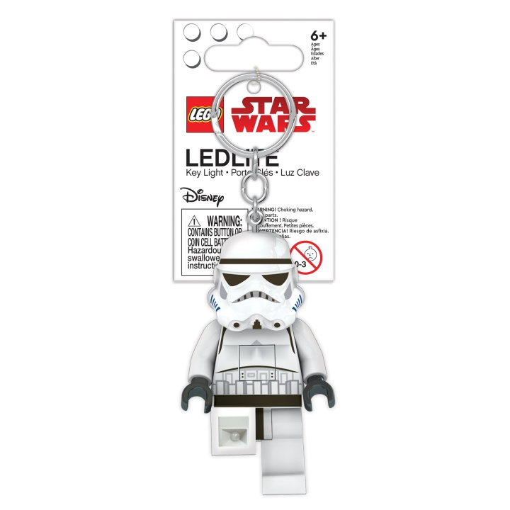 LEGO - Avaimenperä LED-valoilla Star Wars - Stormtrooper (4005036-LGL-KE12H) ryhmässä URHEILU, VAPAA-AIKA JA HARRASTUS / Tarvikkeet / Muut tarvikkeet @ TP E-commerce Nordic AB (C94544)